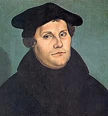 Martin Luther becomes a monk (martin luther-protestant reformation)