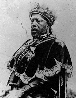 Emperor Menelik II of Ethiopia was able to resist the colonial powers with the help of refining his army, based on a European model.