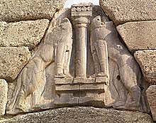 CONSTRUCCIÓN DE LAS PUERTAS LEONES MICENICAS