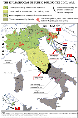 Liberación de Italia por parte de los aliados