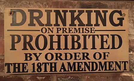 1920's Politics: 18th Amendment