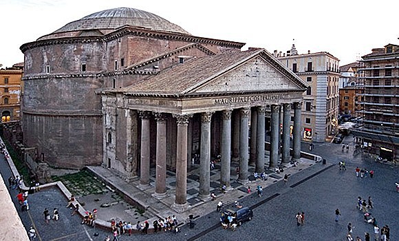 Pantheon was Constructed