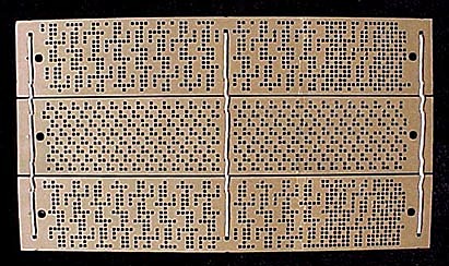 Tarjetas Perforadas 2