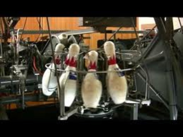 Pin Setting Machine Installed