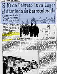 Atentado al Presidente Rafael Reyes en Barrocolorado