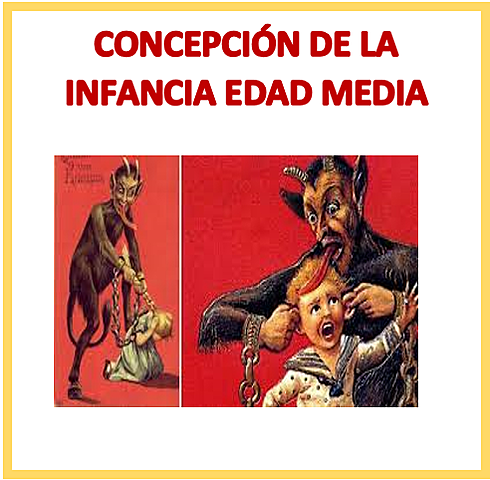 CONCEPCIÓN DE LA INFANCIA Y ADOLESCENCIA EDAD MEDIA