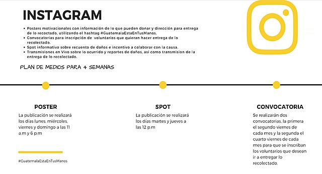 Plan de medios / Instagram