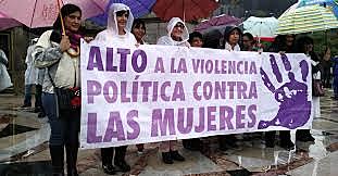 Se empieza a hablar de un sistema patriarcal. Se crea un protocolo para proteger a las mujeres de la violencia política