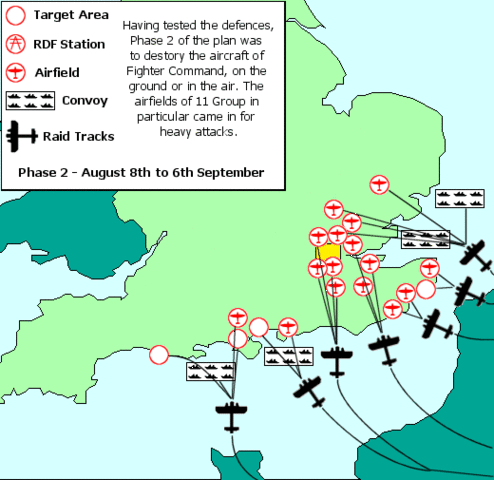Plans for an invasion of Great Britan; beginning of the Battle of Britan
