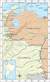 Firma tratado Colombia - Venezuela