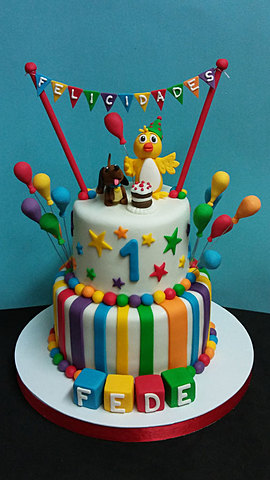 Nire lehenengo urtebetetzea.