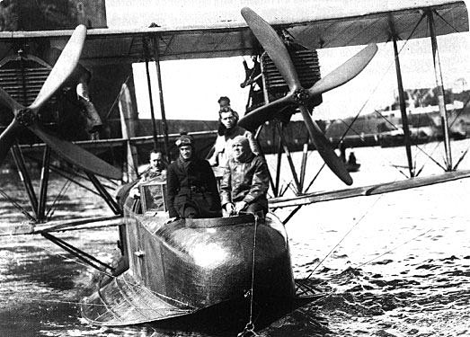 Primera travesia aérea del Atlántico Sur