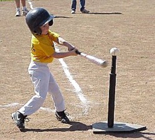 I plyed t-ball