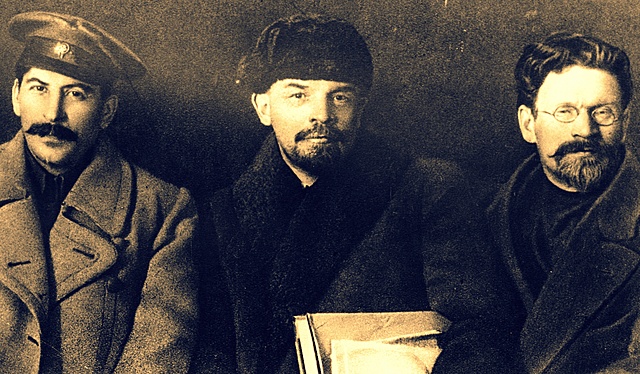 A disputa pelo poder entre Trotsky e Stalin