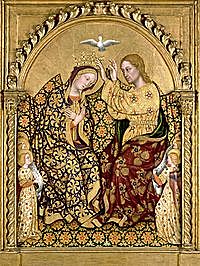 El gótico internacional / La Coronación de la Virgen