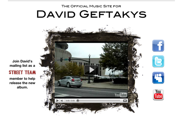 The Official David Geftakys Website.