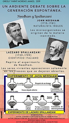Un ardiente debate sobre la generación espontánea (Needham y Spallanzani)