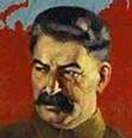 Death of Vladimir lenin;control of USSR to joseph stalin; deaths of 8-13million Russians