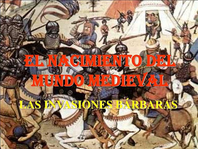 MUNDO MEDIEVAL (476 d.C.-1492).