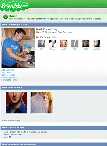 Friendster - The time before FACEBOOK!