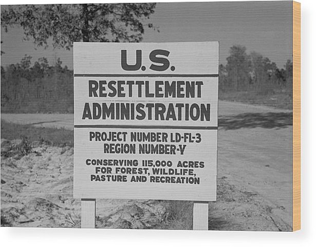 New Deal Programs: Resettlement Administration