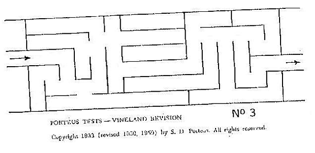 laberinto de porteus 1915
