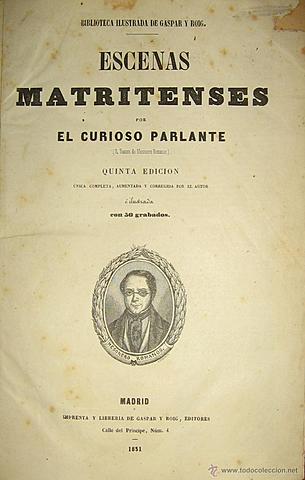 RAMON DE MESONEROS ROMANOS 1803/1882