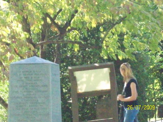 Hace dos años que fui a Appomattox Courthouse.