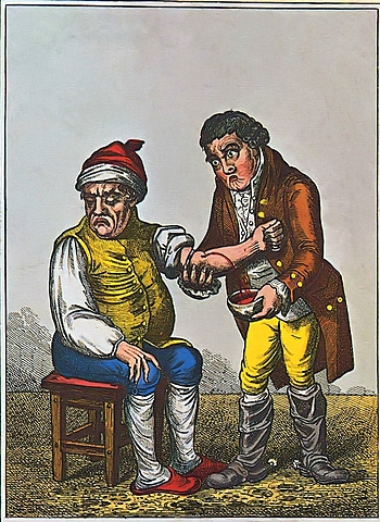 Distinction Médecin savants / Barbier chirurgiens