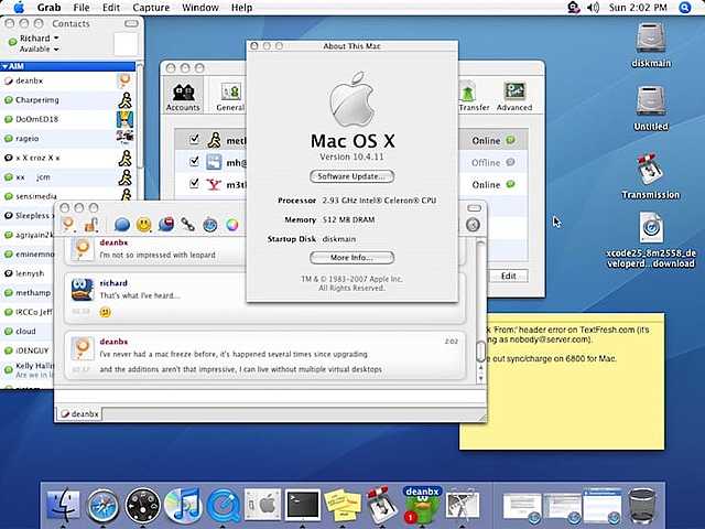 Mac OS X 10.4 Tiger