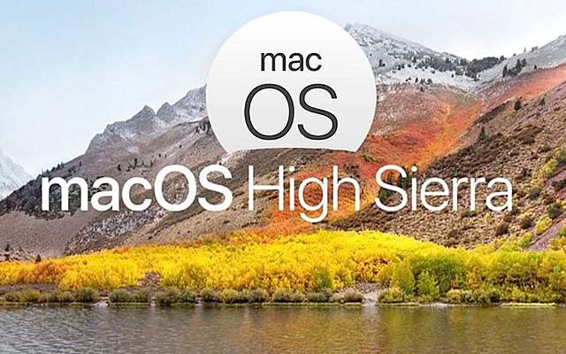 macOS 10.13 High Sierra
