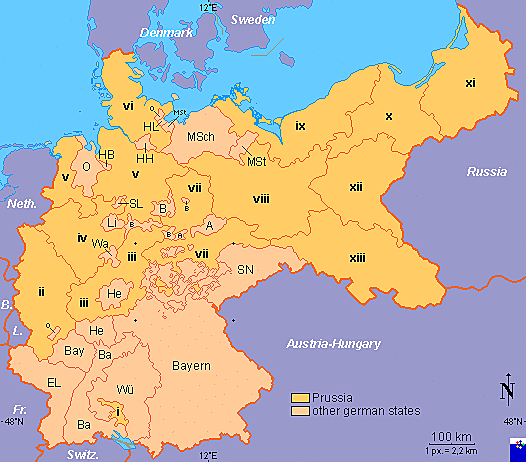 Germany because a national state. (It´s History, 2015)