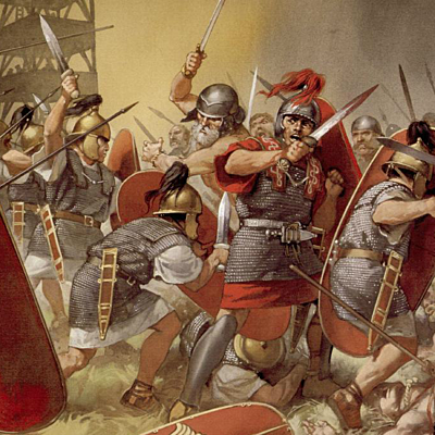 Timeline: Linea del Tiempo con los Acontecimientos de la Conquista de la Península Ibérica por los Romanos