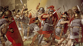 Timeline: Linea del Tiempo con los Acontecimientos de la Conquista de la Península Ibérica por los Romanos