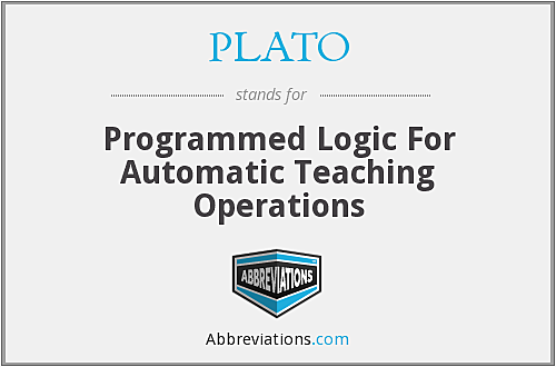 PLATO (Programmed Logic for Automatic Teaching Operations)
