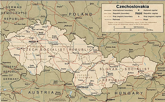Czechoslovakia falls to Hitler