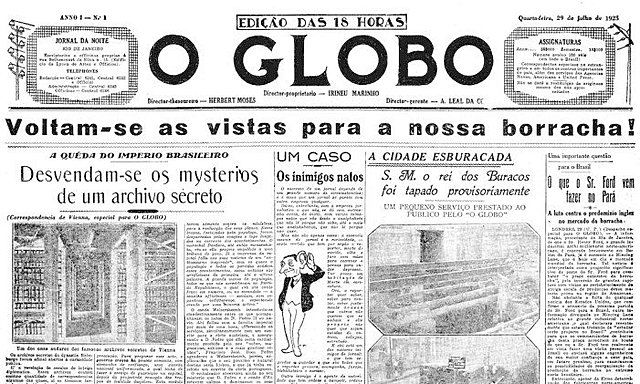 Jornal O Globo