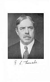 Edward Lee Thorndike (1874- 1949)