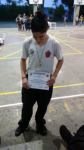 Mi primera medalla de artes marciales