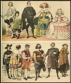 SUIT TO SPANISH 1600-1700s