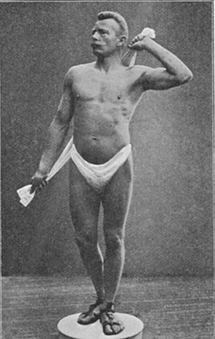 Opstanden af mandeligt kropsideal