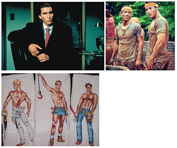 Yuppie: iscensættelse af manden som en heteroseksuel handlekraftige businessman