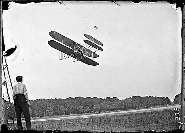 First Flight with steerable rudder