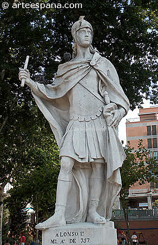 REINADO DE ALFONSO I  (693-757)