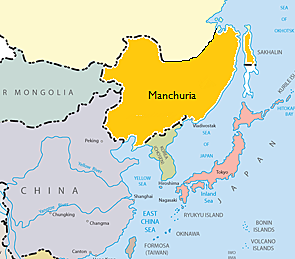 Japan occupied Manchuria