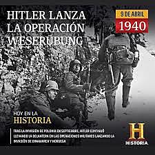 ALEMANIA OCUPA DINAMARCA Y NORUEGA