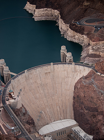 Hoover Dam is completed