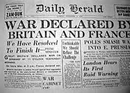 Ally powers declare war