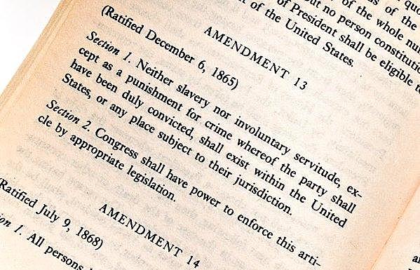 Thirteenth Amendment to the US Constitution