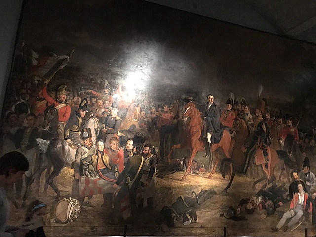 De slag bij Waterloo